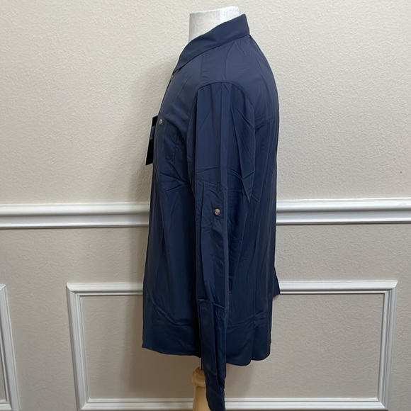 Craghoppers NOSILIFE NUORO LONG SLEEVE SHIRT - Steel Blue - Picture 4 of 15